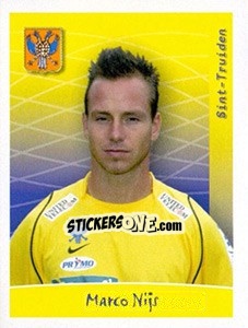 Figurina Marco Nijs - Football Belgium 2005-2006 - Panini