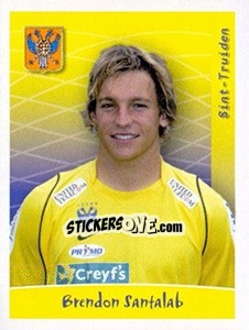 Sticker Brendon Santalab - Football Belgium 2005-2006 - Panini