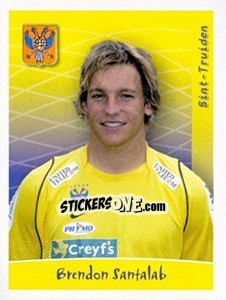 Sticker Brendon Santalab - Football Belgium 2005-2006 n. 333 - Panini