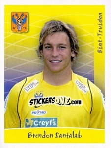 Figurina Brendon Santalab - Football Belgium 2005-2006 - Panini