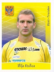 Sticker Ilija Stolica - Football Belgium 2005-2006 n. 336 - Panini