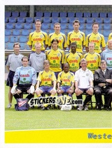 Sticker Elftal / Équipe - Football Belgium 2005-2006 n. 338 - Panini