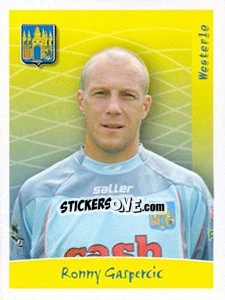 Sticker Ronny Gaspercic - Football Belgium 2005-2006 - Panini