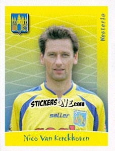 Sticker Nico Van Kerckhoven - Football Belgium 2005-2006 n. 344 - Panini