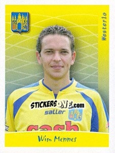 Figurina Wim Mennes - Football Belgium 2005-2006 - Panini