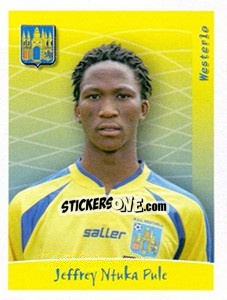 Cromo Jeffrey Ntuka Pule - Football Belgium 2005-2006 - Panini