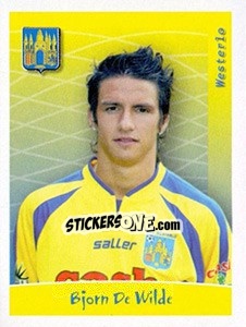 Sticker Bjorn De Wilde - Football Belgium 2005-2006 - Panini