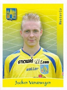 Sticker Jochen Vanarwegen - Football Belgium 2005-2006 - Panini