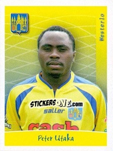 Sticker Peter Utaka - Football Belgium 2005-2006 - Panini