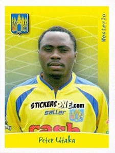 Figurina Peter Utaka - Football Belgium 2005-2006 - Panini