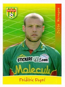 Figurina Frédéric Dupré - Football Belgium 2005-2006 - Panini