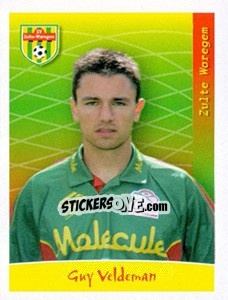 Sticker Guy Veldeman - Football Belgium 2005-2006 - Panini