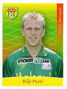 Figurina Stijn Meert - Football Belgium 2005-2006 - Panini