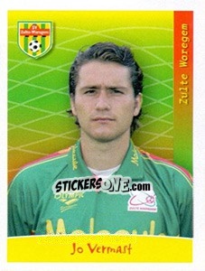 Cromo Jo Vermast - Football Belgium 2005-2006 - Panini