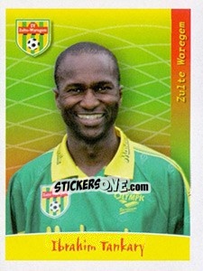 Sticker Ibrahim Tankary - Football Belgium 2005-2006 - Panini