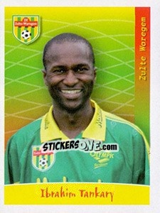 Sticker Ibrahim Tankary - Football Belgium 2005-2006 n. 378 - Panini