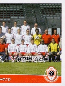 Sticker Elftal / Équipe - Football Belgium 2005-2006 n. 381 - Panini
