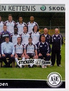 Sticker Elftal / Équipe - Football Belgium 2005-2006 n. 393 - Panini