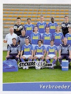 Sticker Elftal / Équipe - Football Belgium 2005-2006 n. 395 - Panini