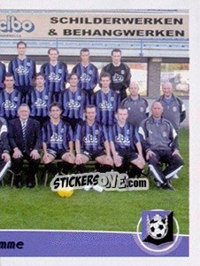 Sticker Elftal / Équipe - Football Belgium 2005-2006 n. 399 - Panini