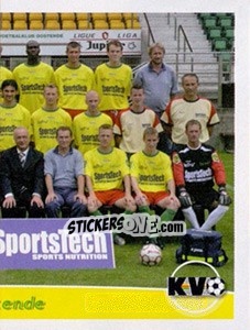 Sticker Elftal / Équipe - Football Belgium 2005-2006 n. 414 - Panini