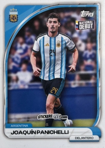 Figurina Joaquín Panichelli - Argentina 2026 Collector Tin
 n. 18 - Topps