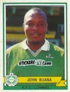 Sticker John Buana - Football Belgium 1993-1994 - Panini