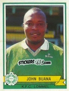 Cromo John Buana - Football Belgium 1993-1994 n. 209 - Panini