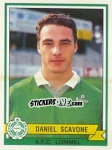 Figurina Daniel Scavone - Football Belgium 1993-1994 - Panini