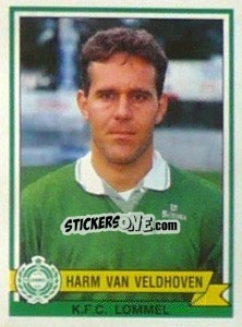 Figurina Harm van Veldhoven - Football Belgium 1993-1994 - Panini