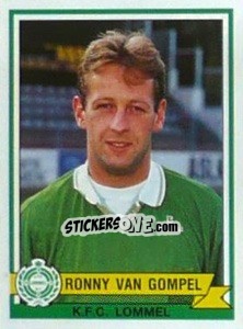 Cromo Ronny Van Gompel