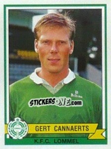 Cromo Gert Cannaerts - Football Belgium 1993-1994 - Panini