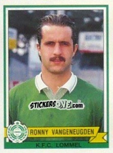 Sticker Ronny Vangeneugden - Football Belgium 1993-1994 - Panini
