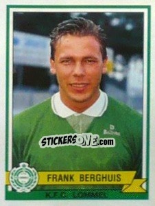 Cromo Frank Berghuis - Football Belgium 1993-1994 - Panini