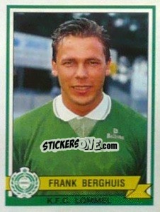 Sticker Frank Berghuis - Football Belgium 1993-1994 n. 218 - Panini
