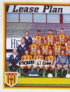 Sticker Elftal / Equipe - Football Belgium 1993-1994 - Panini