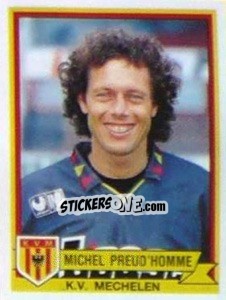 Cromo Michel Preud'Homme