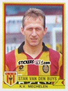 Cromo Stan Van Den Buys - Football Belgium 1993-1994 n. 229 - Panini
