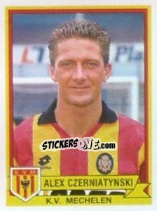 Figurina Alex Czerniatynski - Football Belgium 1993-1994 - Panini