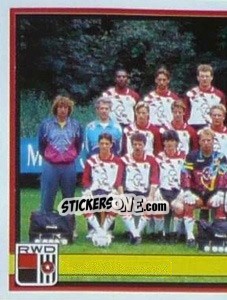 Sticker Elftal / Equipe - Football Belgium 1993-1994 - Panini