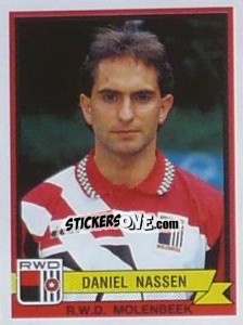 Sticker Daniel Nassen - Football Belgium 1993-1994 - Panini