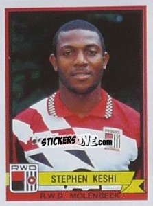 Sticker Stephen Keshi - Football Belgium 1993-1994 n. 244 - Panini