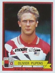 Sticker Olivier Pijpens - Football Belgium 1993-1994 - Panini