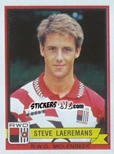 Cromo Steve Laeremans - Football Belgium 1993-1994 - Panini