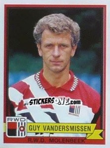 Sticker Guy Vandersmissen - Football Belgium 1993-1994 - Panini