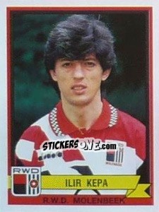 Figurina Ilir Kepa - Football Belgium 1993-1994 - Panini