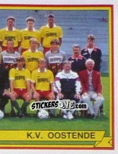 Sticker Elftal / Equipe - Football Belgium 1993-1994 n. 257 - Panini