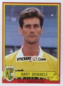 Sticker Bart Dewaele - Football Belgium 1993-1994 - Panini