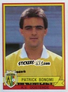 Sticker Patrick Bonomi - Football Belgium 1993-1994 - Panini