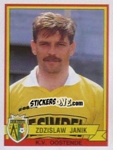 Cromo Zdzislaw Janik - Football Belgium 1993-1994 - Panini